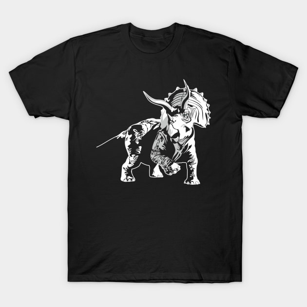 triceratops T-Shirt by ElectricPeacock